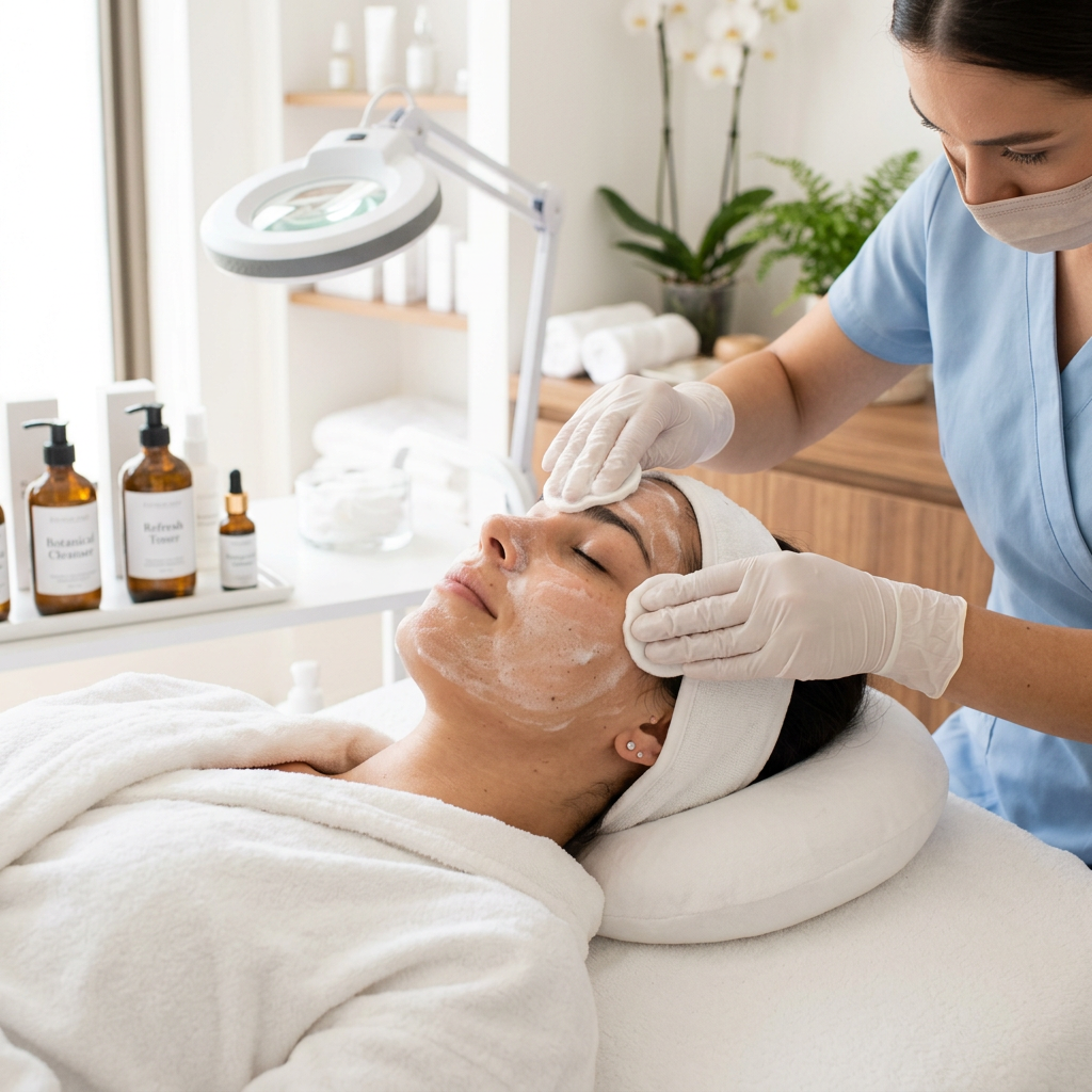 Limpieza facial profunda